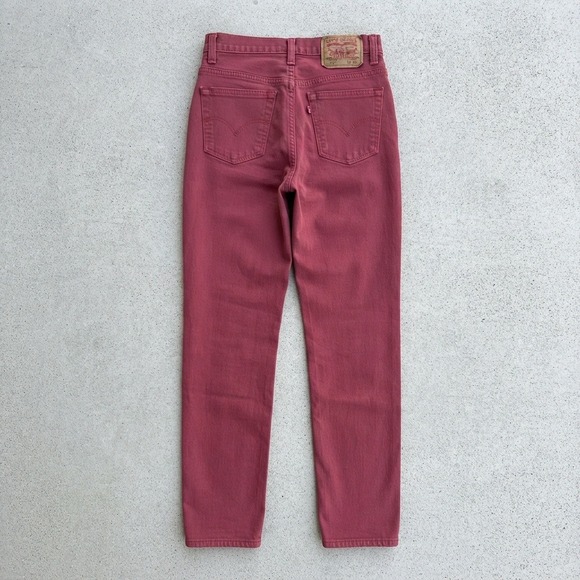 Levi's Denim - Vintage 1994 Levi's 512 High Waisted Jeans Error Mis-tab Upside Down USA Made 6